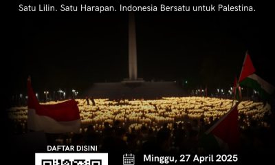 DOA & AKSI SUNYI INDONESIA MENYALA UNTUK PALESTINA