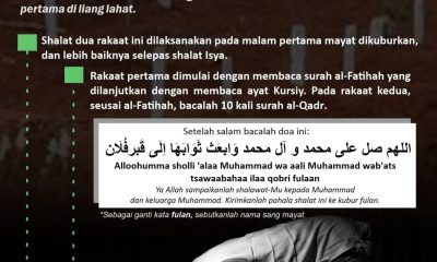 Doa-Doa Tata Cara Shalat Wahsyah