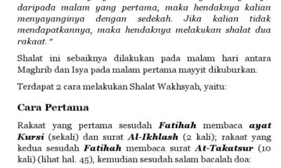 Apa Itu Sholat Wahsyah Nama-Nama Salat dan Makna di Baliknya